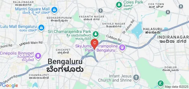 Pragathi College Institute of Nursing, Bangalore Map