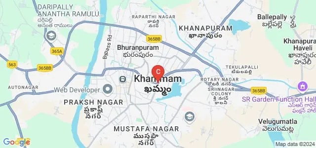 Mohammadiya Institute of Technology, Khammam Map