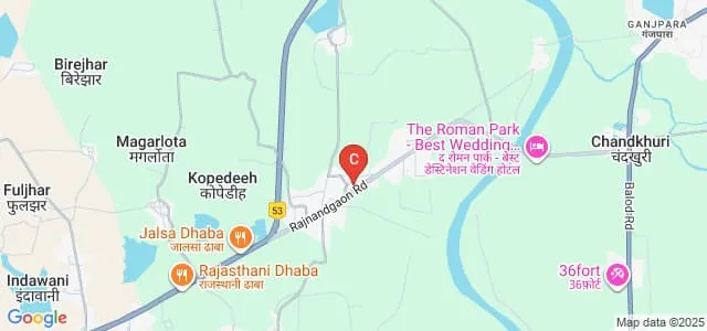 Maitri College of Dentistry and Research Centre, Anjora Map