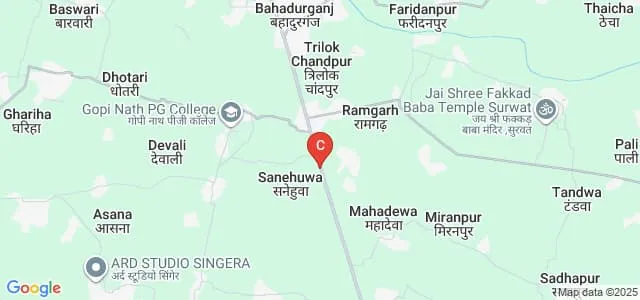Gopinath Pharmacy College, Ghazipur Map