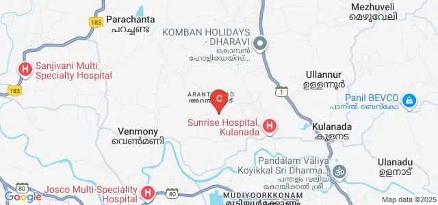 Mount Zion Institute of Science and Technology, Alappuzha Map