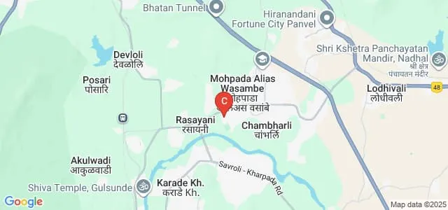 Pillai HOC College of Arts Science and Commerce, Raigad Map
