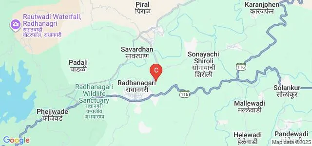 Radhanagari Mahavidyalaya, Radhanagari Map