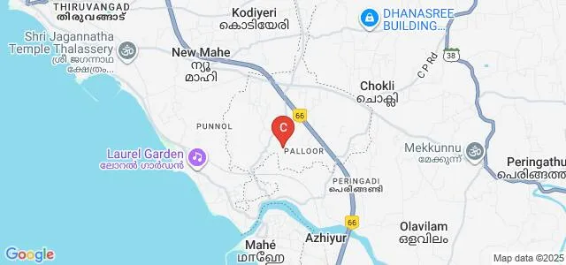 Mahe Institute of Dental Sciences and Hospital, Mahe, Pondicherry Map