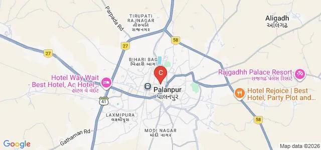 Banas Medical College and Research Institute, Palanpur Map