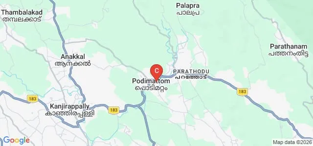 St Dominics College, Kottayam Map