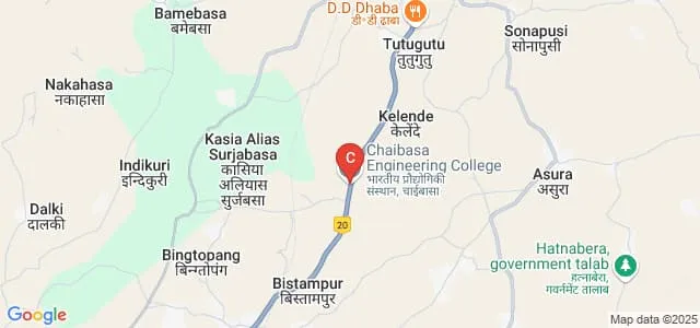 Chaibasa Engineering College, Chaibasa Map