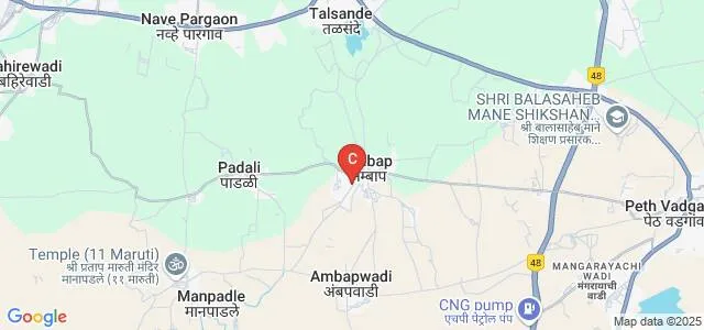 Ashokrao Mane Institute of Pharmacy, Ambap Map