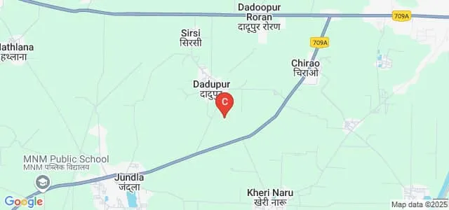 Maharishi Dayanand Government College for Girls, Dadupur Roran, Karnal Map