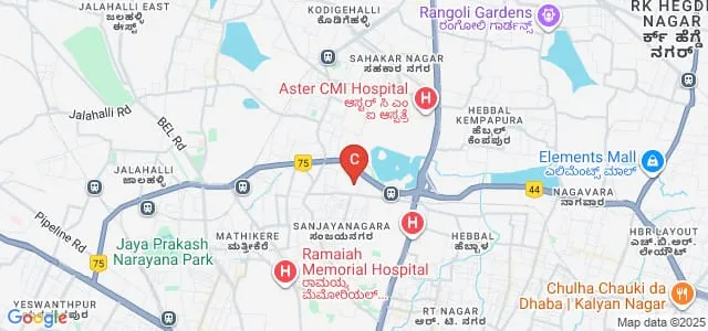 Al-Khateeb Government Aided Polytechnic, Bangalore Map