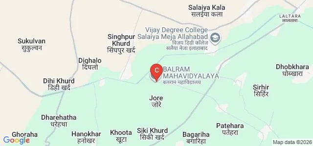 Balram Mahavidyalaya, Allahabad Map