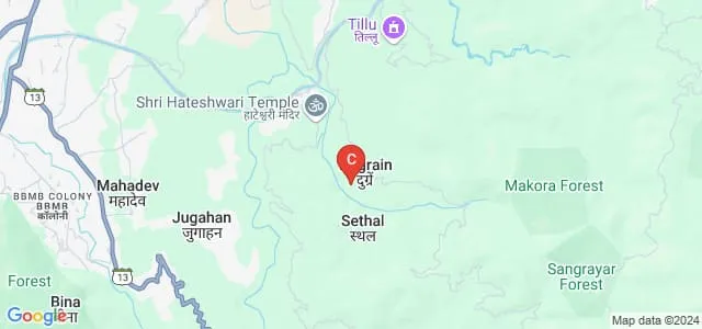Blooms College of Education, Mandi Map