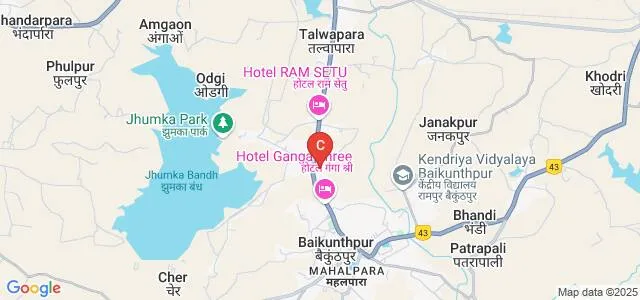 Ramanuj Pratap Singhdev Post Graduate Government College, Baikunthpur Map