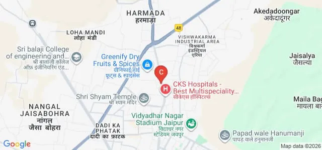 Sri Balaji College of Engineering and Technology, Jaipur Map