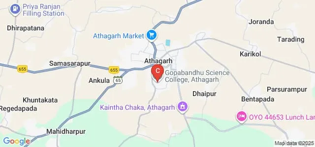 Gopabandhu Science College, Athgarh Map
