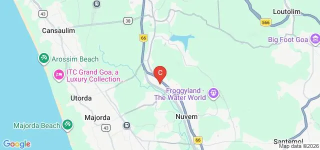 Padre Conceicao College of Engineering, Goa Map