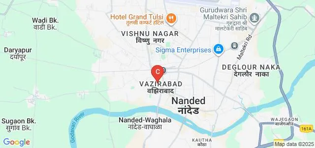 Government Ayurved College, Nanded Map