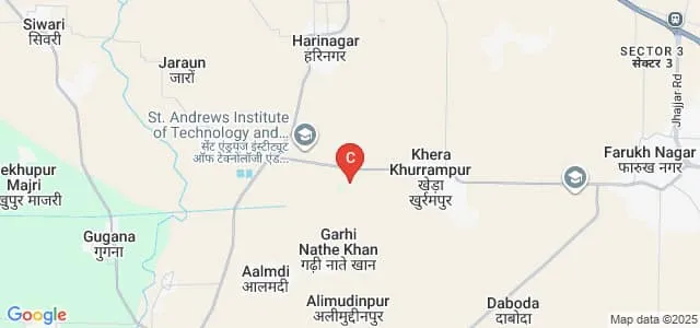 Gurugram Global College of Pharmacy, Gurgaon Map