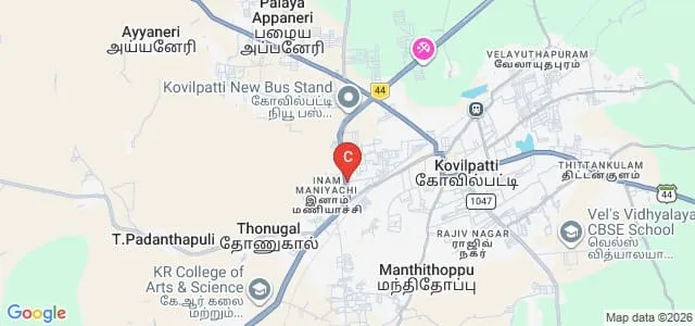 National Engineering College, Kovilpatti Map