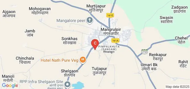 Yashvantrao Chavan Arts and Science Mahavidyalaya, Mangrulpir Map