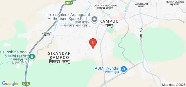 Lakshmi Narain College of Management, Gwalior Map