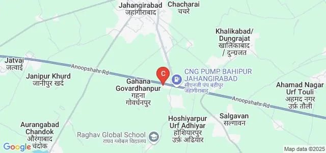 Babu Banarsi Das Institute of Engineering Technology and Research Centre, Bulandshahr Map
