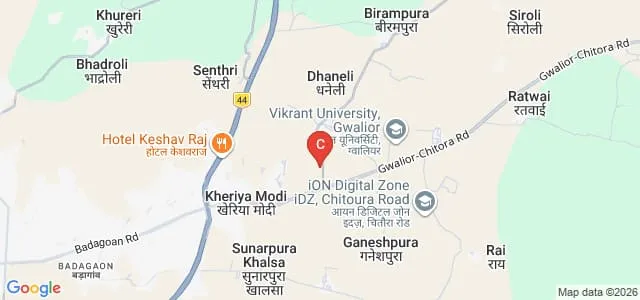 Maharana Pratap College of Technology and Management, Gwalior Map