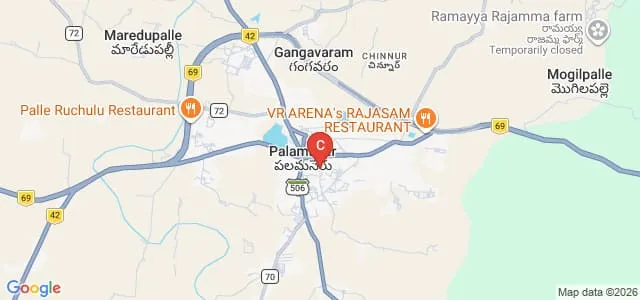 Global Institute of Advanced Study in Education, Palamaner Map