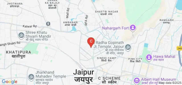 Rajdhani Law College, Jaipur Map