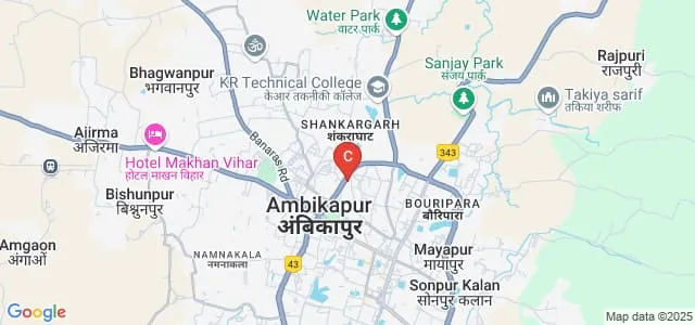 Margdarshan Sansthan College of Agriculture, Ambikapur Map