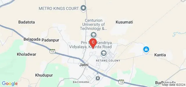 Centre for Management Studies, Orissa Engineering College, Jatni Map