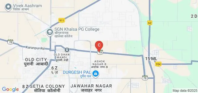 Surendra Group of Institutions, Sri Ganganagar Map