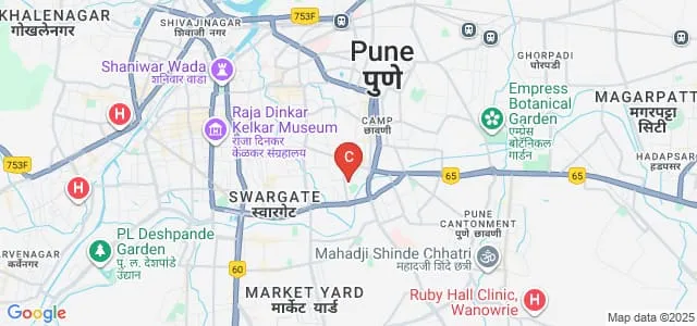 Allana College of Architecture, Pune Map