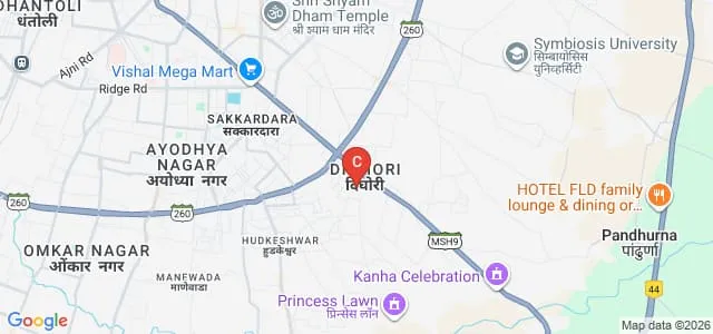 Madhukarrao Mahakalkar Nursing School, Nagpur Map