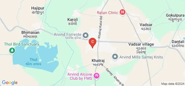 Alpha Institute of Architecture Studies, Gandhinagar Map