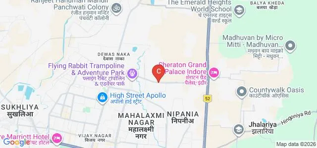 Jaipuria Institute of Management, Indore Map