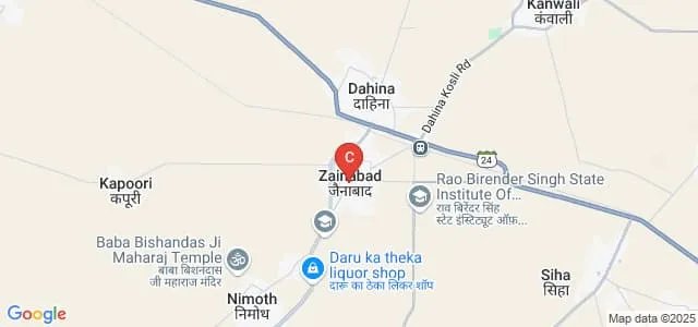 Rao Birender Singh State Institute of Engineering and Technology, Rewari Map