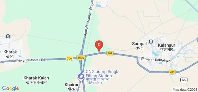 Maa Saraswati Institute of Engineering and Technology, Rohtak Map