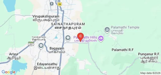 Seventh Day Adventist College of Education, Vellore Map