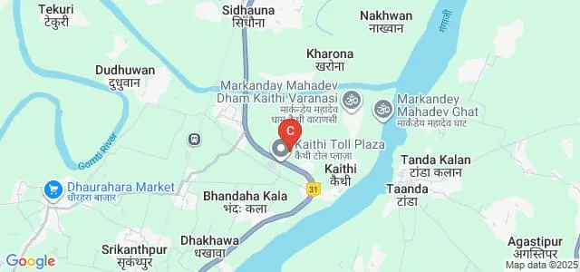 Dr Vijay Institute of Education and Technology, Varanasi Map