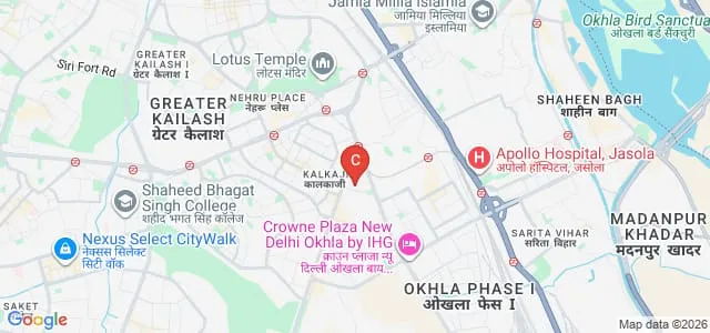 Acharya Narendra Dev College, New Delhi Map