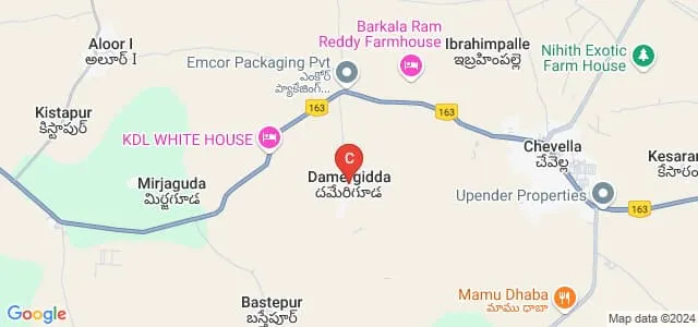 Royal Institute of Technology and Science, Chevella Map