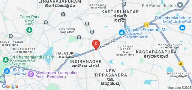 Sampurna Montfort College, Bangalore Map