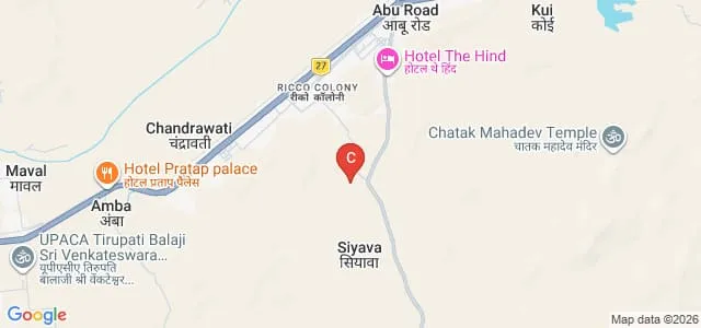 USB College for Teacher Training, Abu Road Map