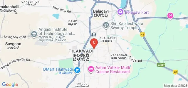 KLE Society's College of Commerce, Belagavi Map