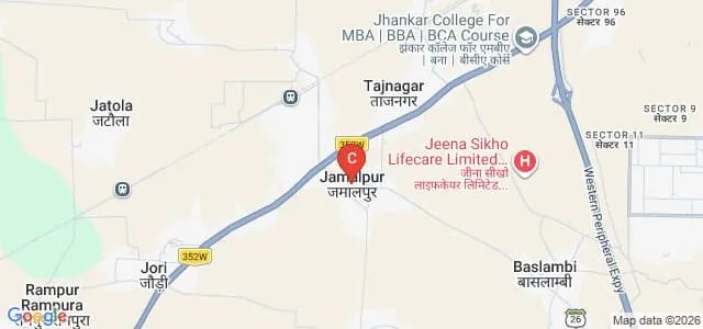 Lal Bahadur Shastri College of Education, Gurgaon Map