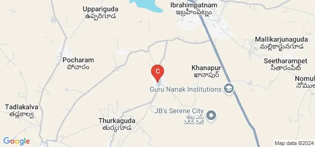 Raja Mahendra College of Engineering, Ibrahimpatnam Map