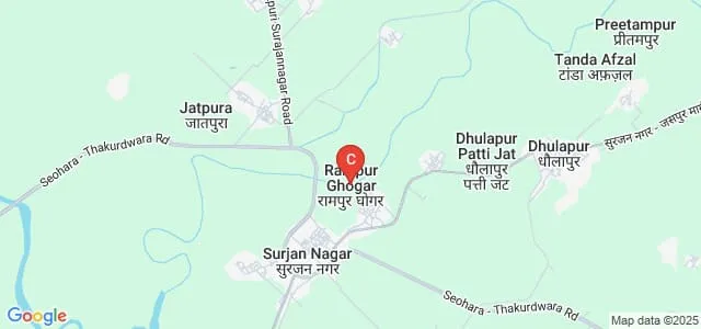 Rajpal Singh Memorial PG College, Moradabad Map
