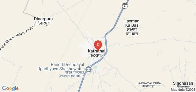 Shri Kesha Balaji Teachers Training College, Katrathal Map