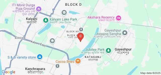 Centre for Management Studies, JIS College of Engineering, Kalyani, Kalyani Map